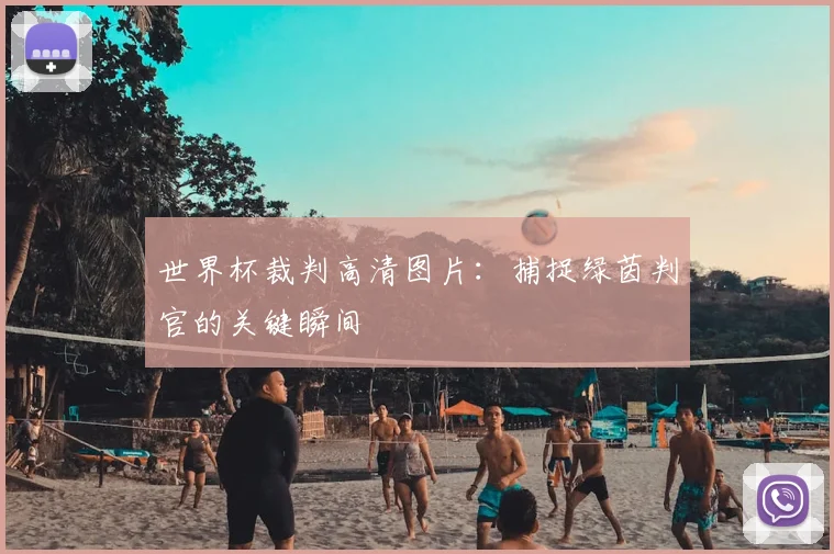 世界杯裁判高清图片:捕捉绿茵判官的关键瞬间