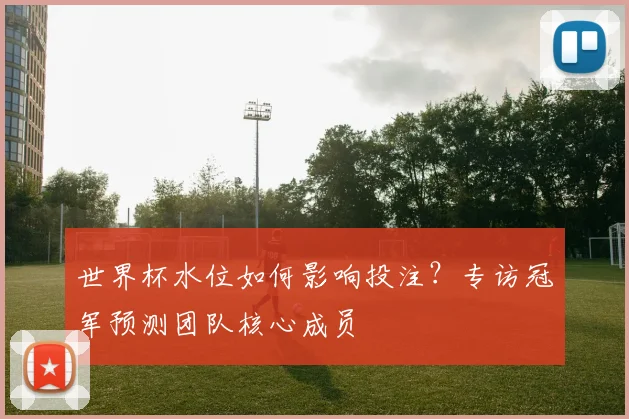世界杯水位如何影响投注?专访冠军预测团队核心成员