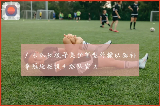 广东队积极寻觅护筐型外援以弥补争冠短板提升球队实力