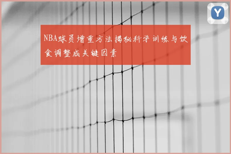 NBA球员增重方法揭秘科学训练与饮食调整成关键因素