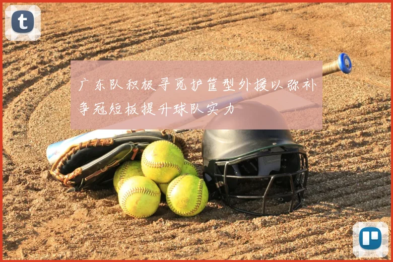 广东队积极寻觅护筐型外援以弥补争冠短板提升球队实力